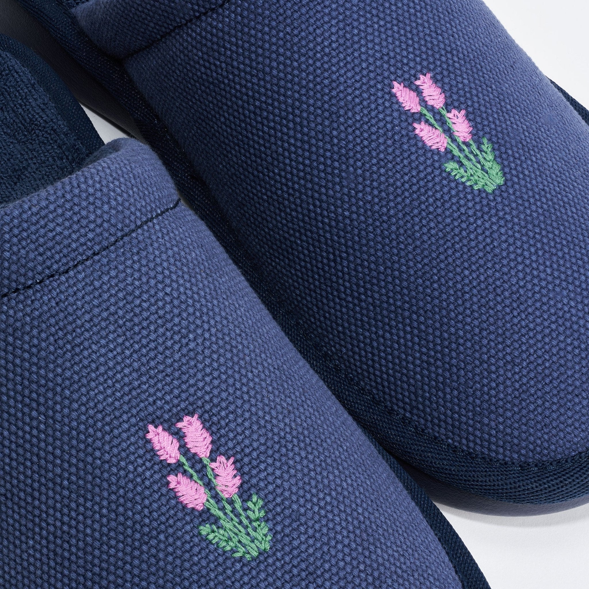 Essential Floral - Canvas - Navy Lavender - Image 2