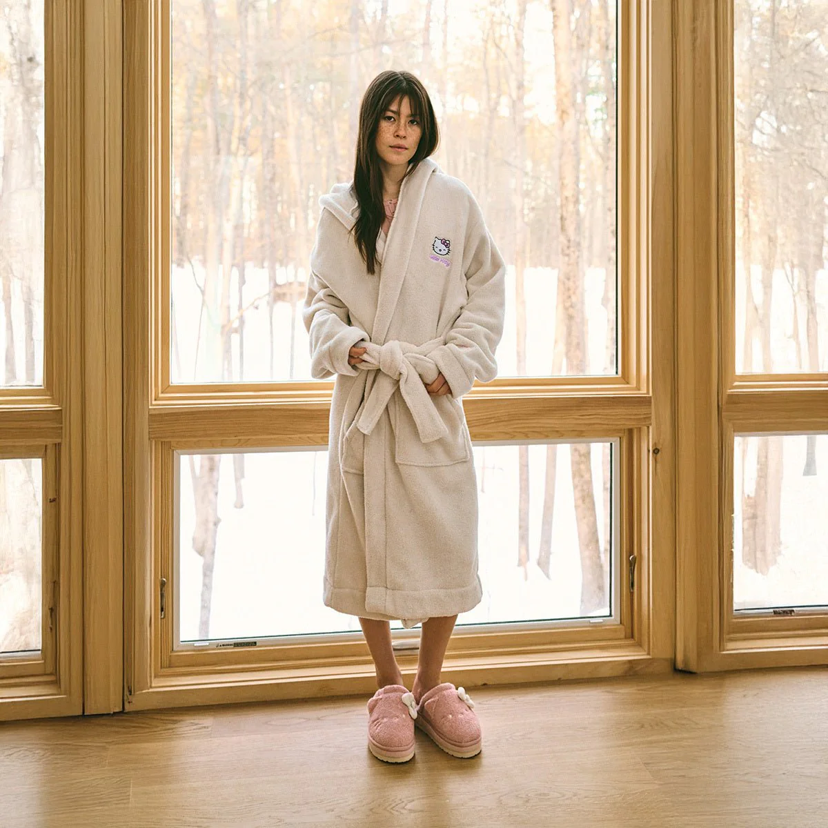 Essential Robe - Cream - Hello Kitty - Image 2