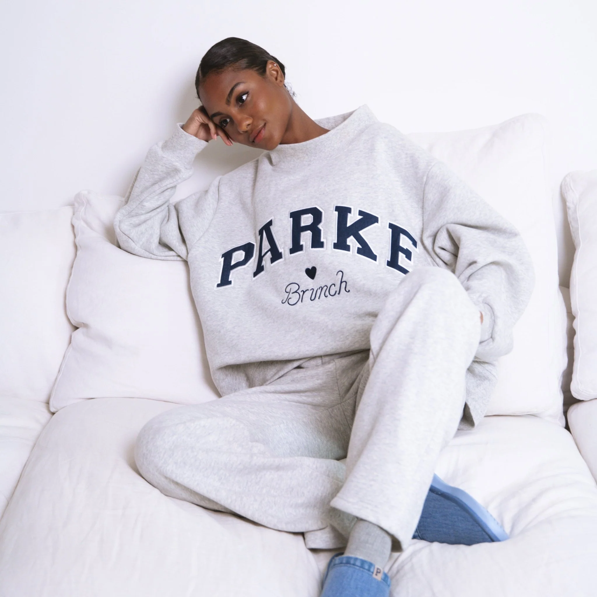 Parke Mockneck - Classic Grey - Fleece - Image 3