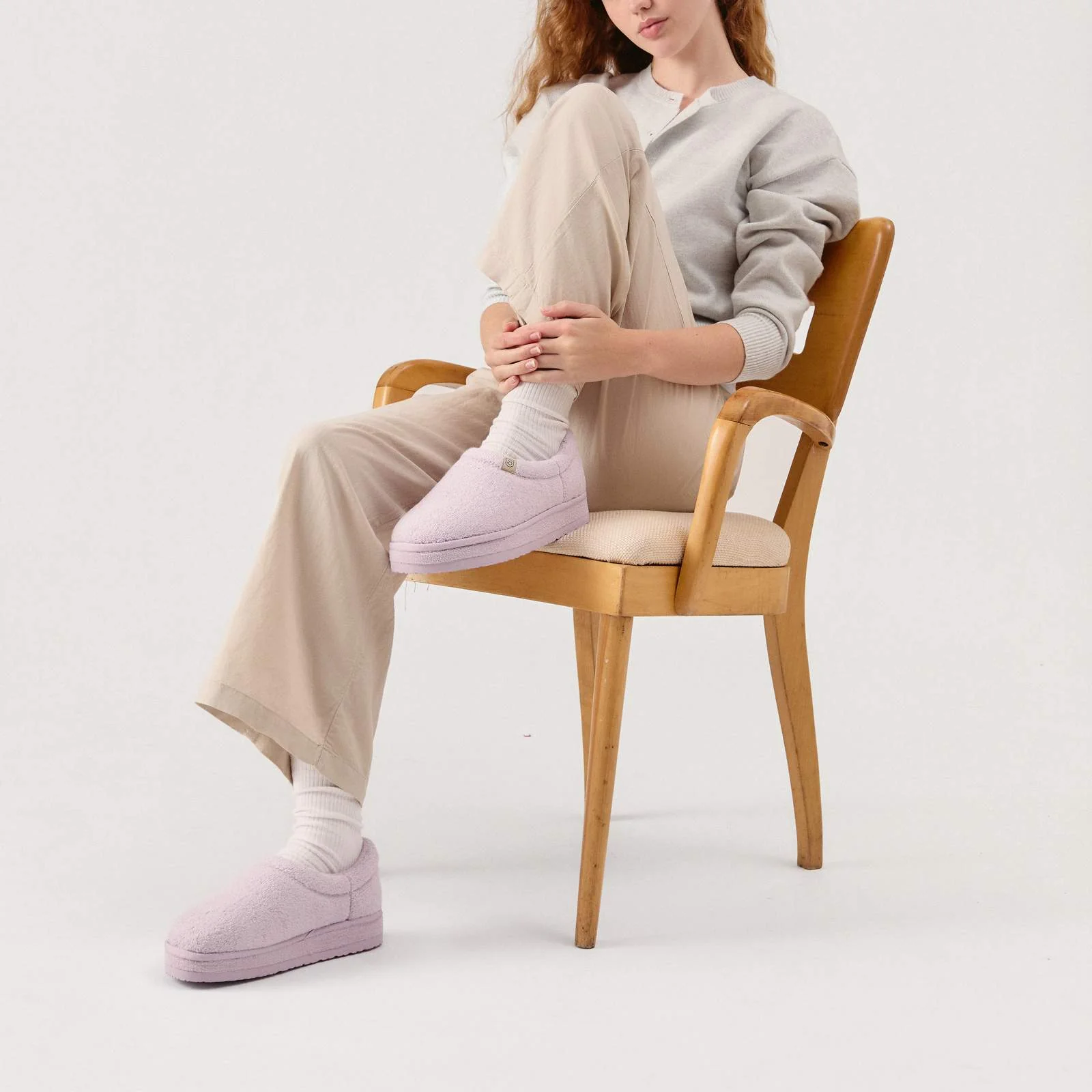 Puff XXL - Lavender - Terry - Image 4