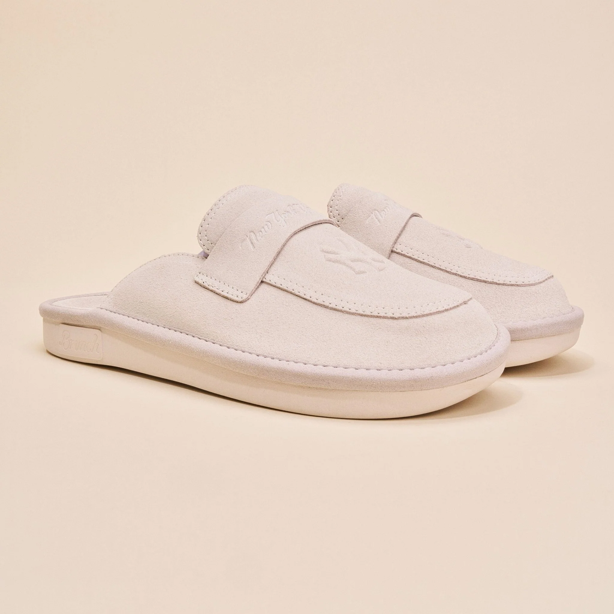 Loafer Yankees - Cream - Suede